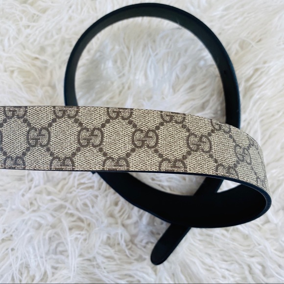 Gucci Reversible GG Supreme belt 90/36 - Picture 9 of 13